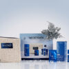 NEOSTRATA Firming Gift Set with skincare products, beauty bag and silver Christmas decorations